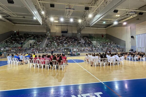 כינוס הקמת הקואליציה בחטיבת הביניים בתיכונט (צילום: תיכונט)