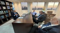 יו"ר הליכוד בנימין נתניהו ויו"ר עוצמה יהודית איתמר בן גביר בתמונה משותפת ראשונה