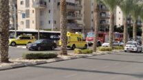 זירת התאונה בנתיבות (צילום: איחוד הצלה)