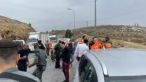 זירת פיגוע דריסה (צילום ארכיון: איחוד הצלה)