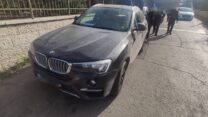 רכב יוקרה שנתפס בבית צפאפא על ידי רשות המיסים (צילום: דוברות רשות המיסים)