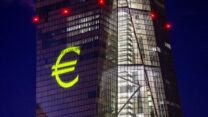 משרדי הבנק האירופאי המרכזי (ECB) בפרנקפורט (צילום: AP Photo/Michael Probst, File)