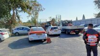תאונת עבודה בבאר יעקב (צילום: דוברות איחוד הצלה)