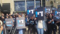 מחאת יוקר המחיה ברמלה (צילום: דוברות ההסתדרות)