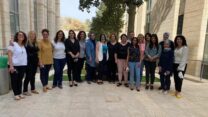 משתתפות הקורס הראשון לאחות מומחית באוניברסיטת בן גוריון (צילום: משרד הבריאות)