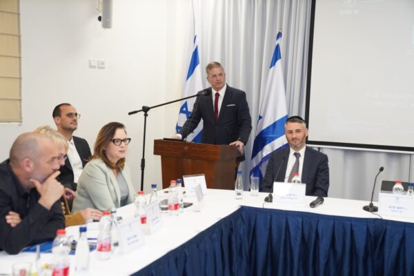 שר החינוך יואב קיש מכריז על רפורמת הבגרויות (צילום: דוברות משרד החינוך)