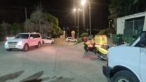 זירת אירוע הירי ביישוב זרזיר בעמק יזרעאל (צילום: תיעוד מבצעי מד״א)