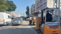 אתר התאונה בפתח תקווה (צילום: איחוד הצלה)