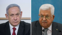 אבו מאזן, ראש הרשות הפלסטינית, ובנימין נתניהו, ראש ממשלת ישראל (צילומים: פלאש 90)