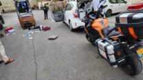 זירת תאונת העבודה באשדוד (צילום: דוברות איחוד הצלה)