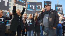 הפגנה נגד יוקר המחיה בנוף הגליל (צילום: דוברות ההסתדרות)