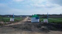 שטח חקלאי בהסגר בשל שפעת העופות (צילום: משרד החקלאות)