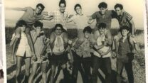עובד צור וחבריו לגרעין הנח"ל (צילום: מתוך עטיפת הספר, הוצאת דרור לנפש)
