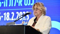 נשיאת בית הדין הארצי לעבודה, השופטת ורדה וירט ליבנה, בכנס אילת לעבודה (צילום: ארן דולב)
