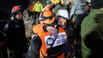 משלחת צה"ל בתום חילוץ מוצלח (צילום: דובר צה"ל)