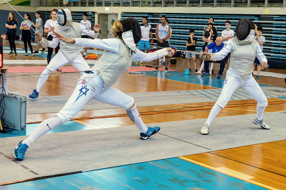 ליאור דרוק מתאמנת (צילום: איגוד הסיוף בישראל) ליאור דרוק מתאמנת (צילום: איגוד הסיוף בישראל)