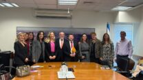 פגישה של ארגוני מעונות היום עם שר האוצר (צילום: דוברות משרד האוצר)