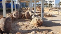 שטח ציבורי שבו שולבה ארכיאולוגיה במודיעין: (צילום: רשות העתיקות)