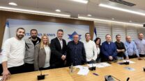 מחתימת הסכם בחברת ברינקס (צילום: דוברות ההסתדרות)