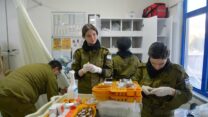 בית החולים מקומי  בעיר קהרמאנמרש שבטורקיה שנפתח מחדש על ידי המשלח הישראלית (צילום: דובר צה"ל)