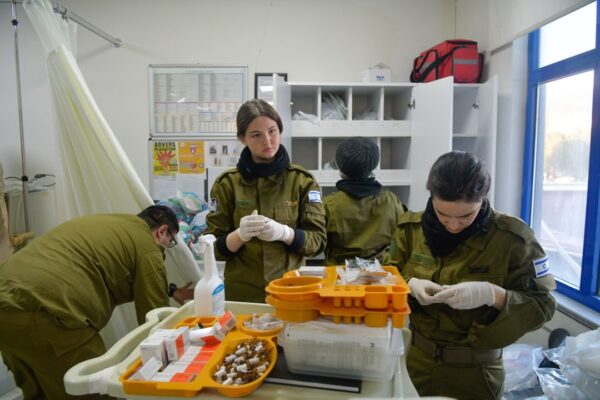 בית החולים מקומי  בעיר קהרמאנמרש שבטורקיה שנפתח מחדש על ידי המשלח הישראלית (צילום: דובר צה"ל)