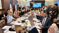 אישור תקציב המדינה בישיבת הממשלה (צילום: ללא קרדיט)