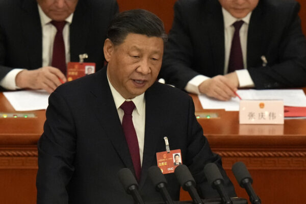 שי ג'ינפינג, נשיא סין (צילום: AP Photo/Andy Wong)