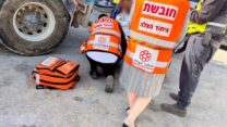 תאונת עבודה במפעל באשדוד בה נפצע קשה בן 41 (צילום: דוברות איחוד הצלה)