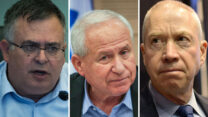 שר הביטחון יואב גלנט, שר החקלאות אבי דיכטר וח"כ דוד ביטן (צילומים: פלאש 90)
