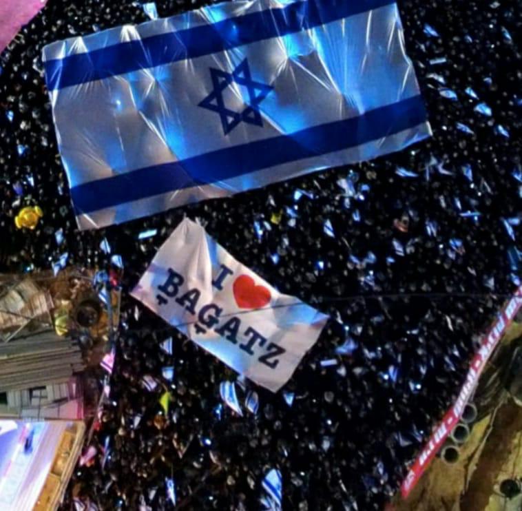 150 אלף מפגינים בתל אביב במחאה נגד הרפורמה במערכת המשפט (צילום: אמיר גולדשטיין)
