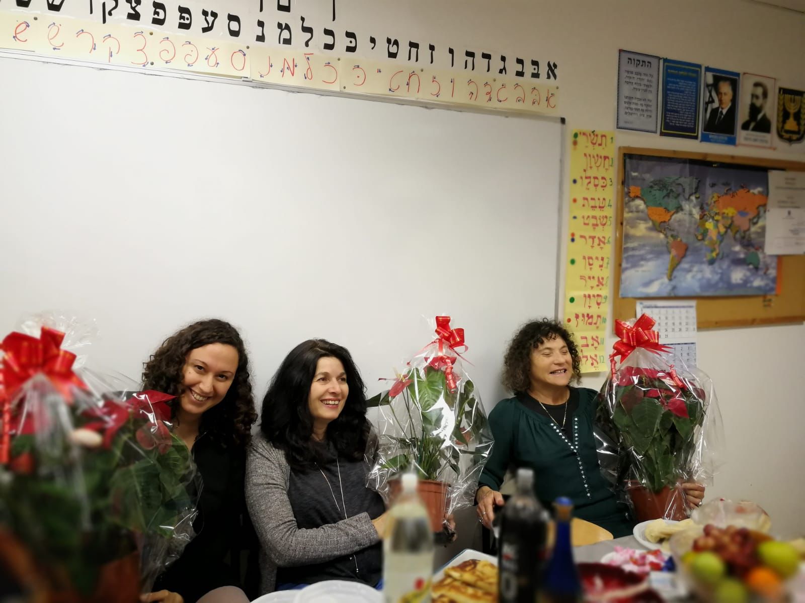 Teachers at Ulpan Hadera (Photo courtesy of Ketty Segev).