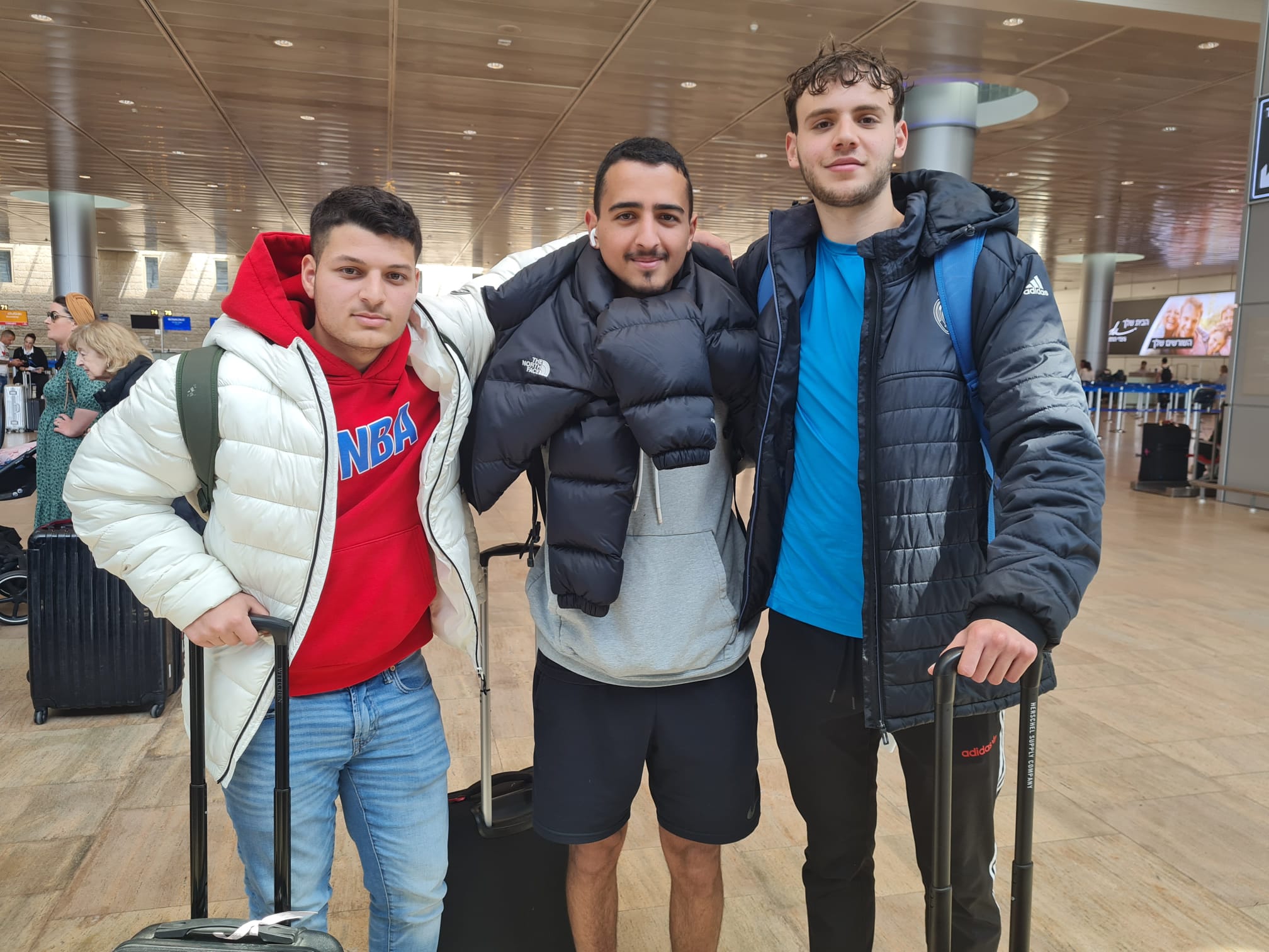 מימין: יובל לוסטיג, דניאל רדליך, עמית יוסף (צילום: הדס יום טוב)