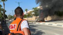 ניסיון חיסול בראשון לציון (צילום: דוברות איחוד הצלה)