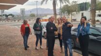 סיור בשטח. צילום: הסתדרות עובדי המדינה