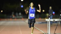 הדר אופיר פורר אלופת ישראל בריצת 5,000 מטר (צילום: Maxim Dupliy, איגוד האתלטיקה בישראל)