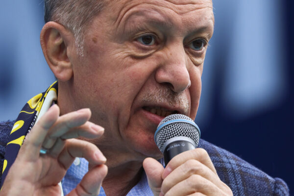 נשיא טורקיה ארדואן  (צילום: AP Photo/Ali Unal)