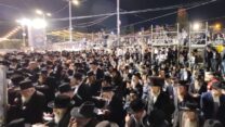 רבבות בהילולה בהר מירון (צילום: מאיר דהן - אור הרשב"י)