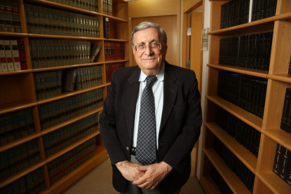 יעקב טירקל, שופט בית המשפט העליון לשעבר (צילום: נתי שוחט/פלאש90)