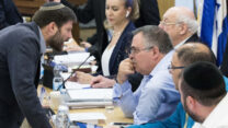 בצלאל סמוטריץ' ודוד ביטן (צילום: נעם רבקין פנטון/פלאש90)