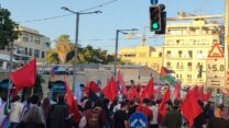 500 צועדים באירוע האחד במאי היהודי-ערבי ביפו (צילום: יניב שרון)