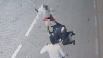 צעירים תקפו מאבטח דרוזי בהילולת הר מירון (צילום: דוברות המשטרה)