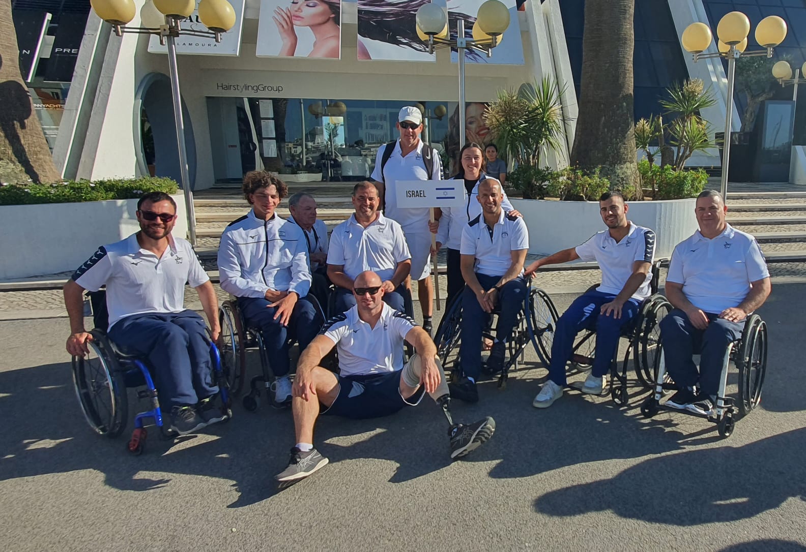 נבחרת ישראל בטניס בכיסאות גלגלים (צילם: אבי לחיאני)