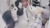 תיעוד באמצעות מצלמה נסתרת של התעללות בקשישה בת 75 בביתה בתל אביב (צילום: דוברות המשטרה)