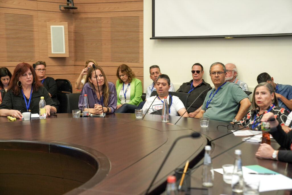 נציגי המוסדות לאנשים עם מוגבלויות בועדת העבודה והרווחה בכנסת (צילום: דני שם טוב/דוברות הכנסת) נציגי המוסדות לאנשים עם מוגבלויות בועדת העבודה והרווחה בכנסת (צילום: דני שם טוב/דוברות הכנסת)
