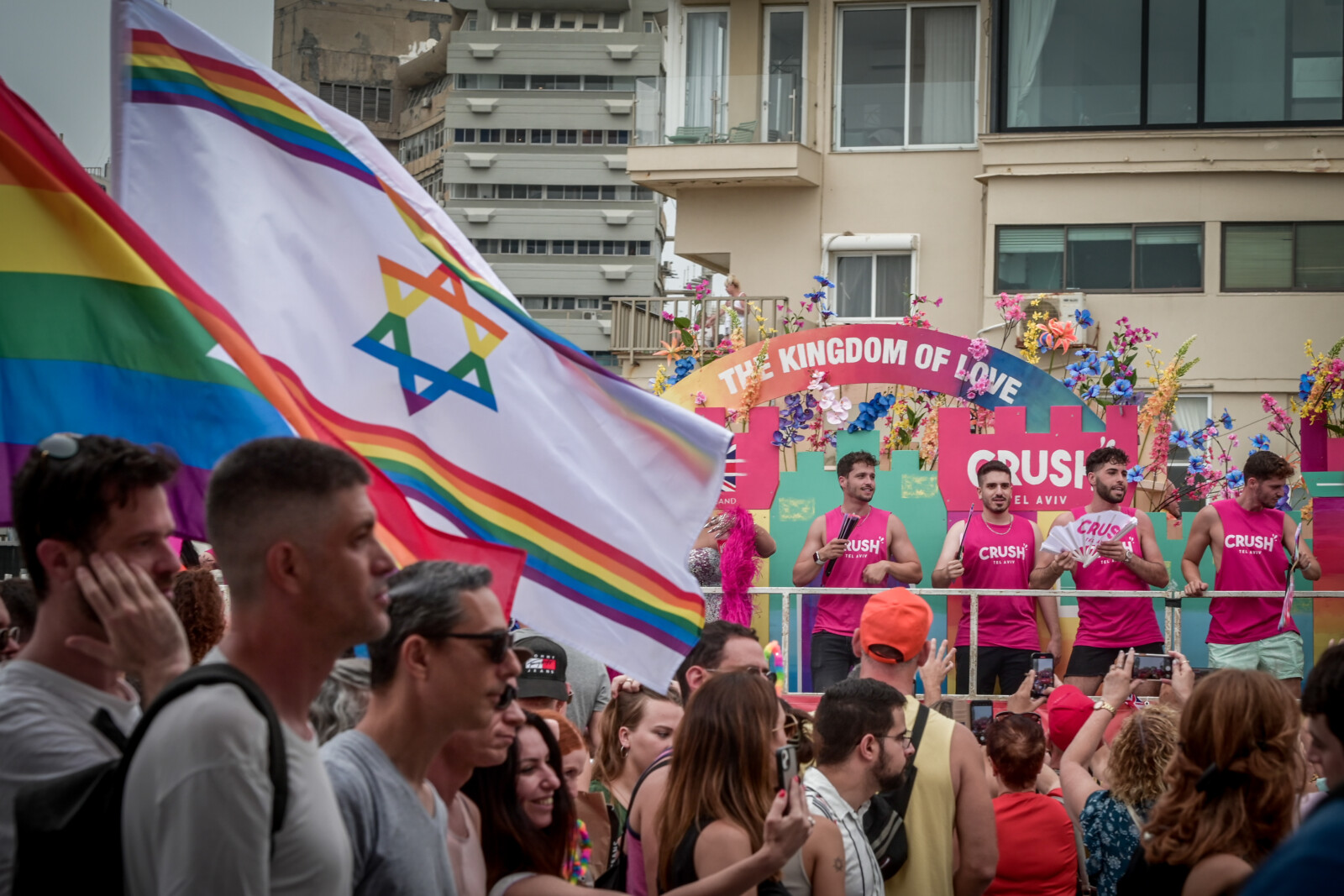 מצעד הגאווה בתל אביב (צילום: אבשלום ששוני, פלאש90)