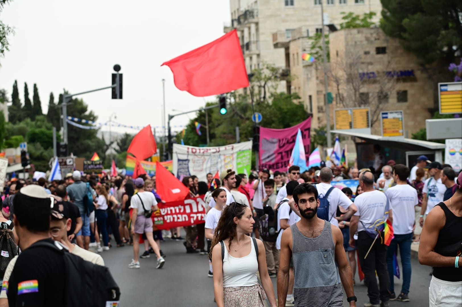 מצעד הגאווה והסובלנות בירושלים (צילום: אור גואטה)