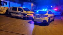 ניידות משטרה בקלנסווה (צילום: דוברות המשטרה)