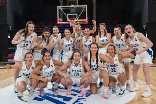 נבחרת הנשים של ישראל בכדורסל (צילום: עודד קרני, איגוד הכדורסל בישראל)
