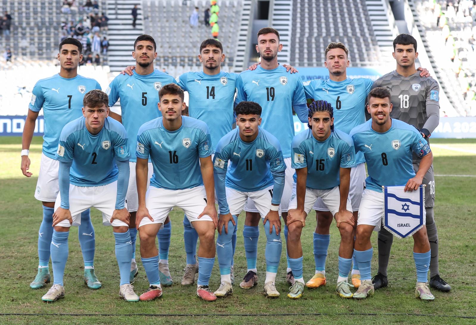 נבחרת ישראל עד גיל 20 מול קוריאה הדרומית במשחק על המקום השלישי במונדיאליטו (צילום: אסי קיפר ההתאחדות לכדורגל)