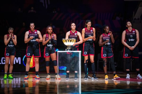נבחרת בלגיה זוכה ביורובאסקט נשים 2023 (צילום: FIBA.COM)